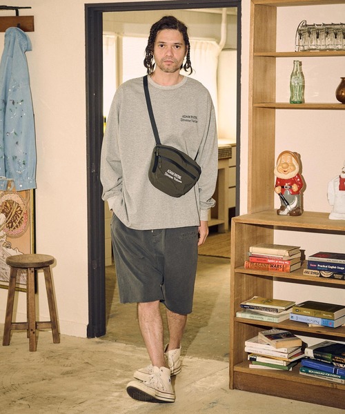 ADAM PATEK（アダムパテック）の「ADAMPATEK/nylon mini shoulder bag/ナイロンミニショルダーバッグ(AP2419010)（ショルダーバッグ・レディース・カーキ/ブラック・FREE）」の15枚目の写真