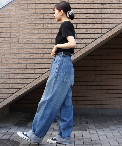 THE SHINZONE（ザ　シンゾーン）の「THE SHINZONE/シンゾーン　コンパクトリブTEE　COMPACT RIB TEE　24MMSCU06（Tシャツ/カットソー・レディース・ホワイト/ブラック/グレー・FREE）」の19枚目の写真