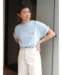 Ungrid | 【WEB限定】ポイントエンブロリダリーTee(Tシャツ/カットソー)