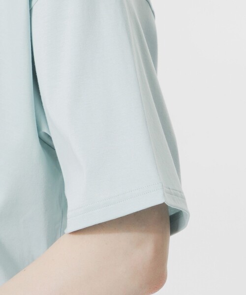 LOVELESS(ラブレス)の「シルケットスムースTシャツ(Tシャツ/カットソー・メンズ・サックスブルー/ブルー系その他4/ピンク系その他3/ダークベージュ・L/S/M)」の12枚目の写真