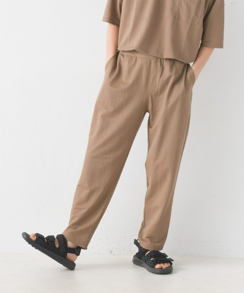 OMNES(オムネス)の「メンズ接触冷感レーヨンナイロンイージーパンツ(その他パンツ・メンズ・ネイビー/ブラック/グレー/キャメル・MEDIUM/LARGE)」の4枚目の写真