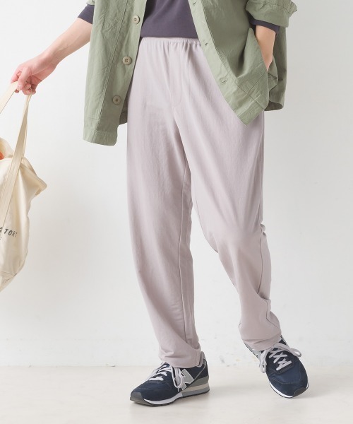OMNES(オムネス)の「メンズ接触冷感レーヨンナイロンイージーパンツ(その他パンツ・メンズ・ネイビー/ブラック/グレー/キャメル・MEDIUM/LARGE)」の3枚目の写真