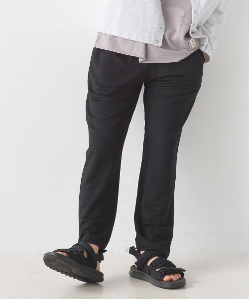 OMNES(オムネス)の「メンズ接触冷感レーヨンナイロンイージーパンツ(その他パンツ・メンズ・ネイビー/ブラック/グレー/キャメル・MEDIUM/LARGE)」の5枚目の写真