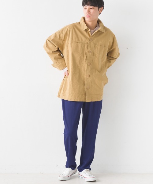 OMNES(オムネス)の「メンズ接触冷感レーヨンナイロンイージーパンツ(その他パンツ・メンズ・ネイビー/ブラック/グレー/キャメル・MEDIUM/LARGE)」の18枚目の写真