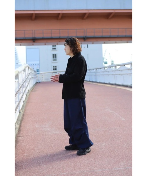 Badhiya(バディ―ヤ)の「cargo remove out pants(カーゴパンツ・メンズ・ブラック/インディゴブルー・FREE)」の21枚目の写真