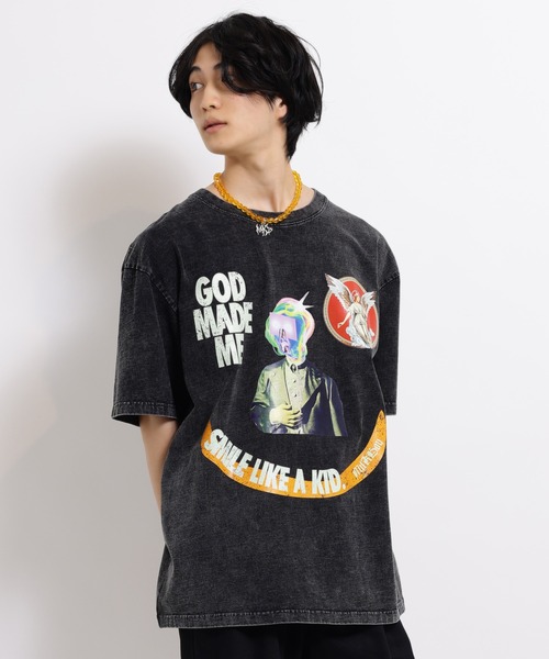 MILKBOY(ミルクボーイ)の「SMILE Tシャツ(Tシャツ/カットソー・レディース・B/A/C・M/L)」の3枚目の写真