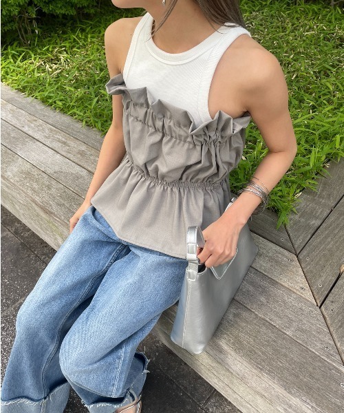 cygne シーニュ Annie ビスチェ ベアトップ ペプラム Aライン 1 cygne シーニュ Annie ビスチェ ベアトップ ペプラム Aライン 1 cygne