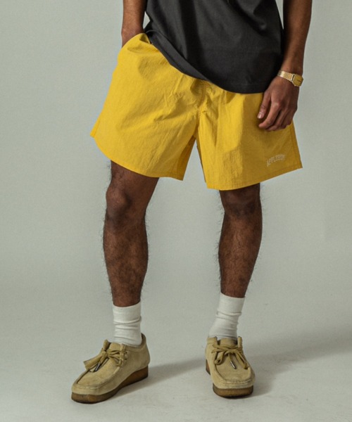 APPLEBUM（アップルバム）の「Active Nylon Shorts（その他パンツ・メンズ・ブルー系その他/イエロー/オリーブ/ブラック・X-LARGE/LARGE/MEDIUM）」の5枚目の写真