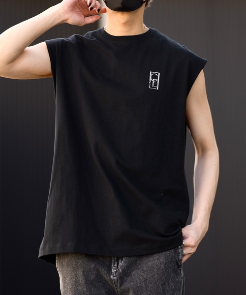 CDL AtelierSleevelessTeeLブラック ノースリーブTシャツ CDL AtelierSleevelessTeeLブラック ノースリーブTシャツ - メルカリ