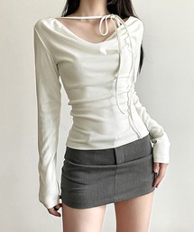 HALEY PESCA | HALEY PESCA/チョーカーストラップカットソー(Tシャツ/カットソー)