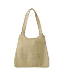 SNIDEL | ジュートロゴトートバッグ(トートバッグ)