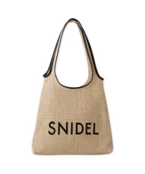 SNIDEL(スナイデル)の「ジュートロゴトートバッグ(トートバッグ・レディース・その他/ライム/ピンク・FREE)」の13枚目の写真