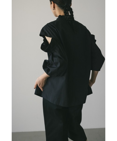 カッティングショルダートップ（シャツ/ブラウス）｜STYLEMIXER（スタイルミキサー）