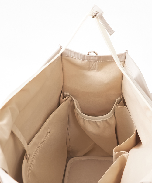 LOWELL things（ロウェル　シングス）の「【推し活】オシゴトトートバッグ/推し活バッグ/通勤通学バッグ/ビジネスバッグ/遠征バッグ（トートバッグ・レディース・アイボリー/ブラック・フリー）」の10枚目の写真