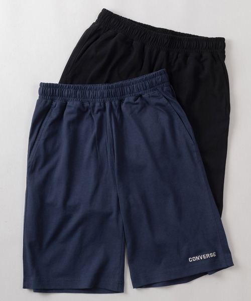 CONVERSE（コンバース）の「【CONVERSE/コンバース】ブランドネーム ワンポイントロゴ刺繍デザイン ライトオンス スウェットショーツ/ハーフパンツ（その他パンツ・メンズ・ネイビー/ブラック/グレー/オートミール/ライトブルー/オレンジ/グリーン/イエロー/アッシュグレー・L/M/XL）」の8枚目の写真