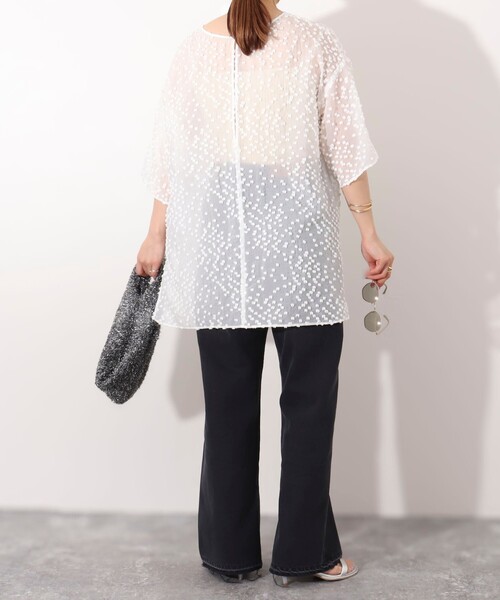 NOLLEY’S(ノーリーズ)の「フィルムラメニットバッグ(バックパック/リュック・レディース・ブラック/ベージュ・FREE)」の15枚目の写真