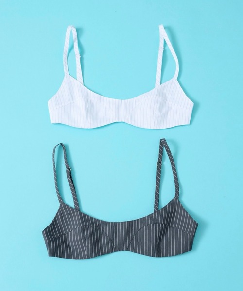musubore(ムスボレ)の「bra bustier / ブラビスチェ(ベスト・レディース・ブラック/ホワイト・FREE)」の1枚目の写真
