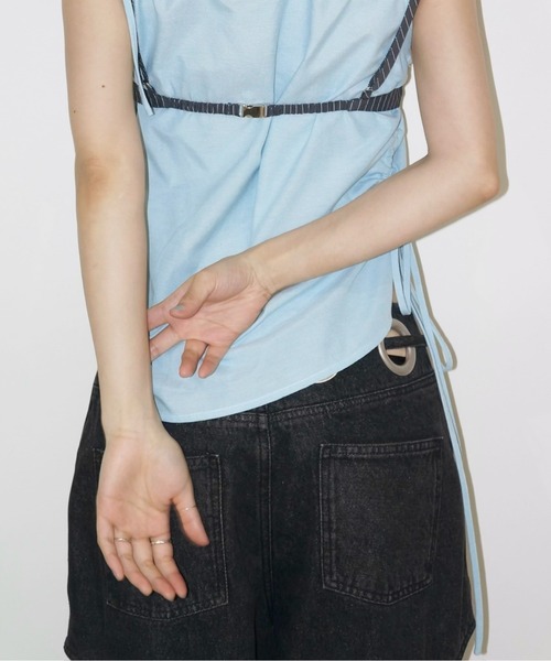 musubore(ムスボレ)の「bra bustier / ブラビスチェ(ベスト・レディース・ブラック/ホワイト・FREE)」の10枚目の写真
