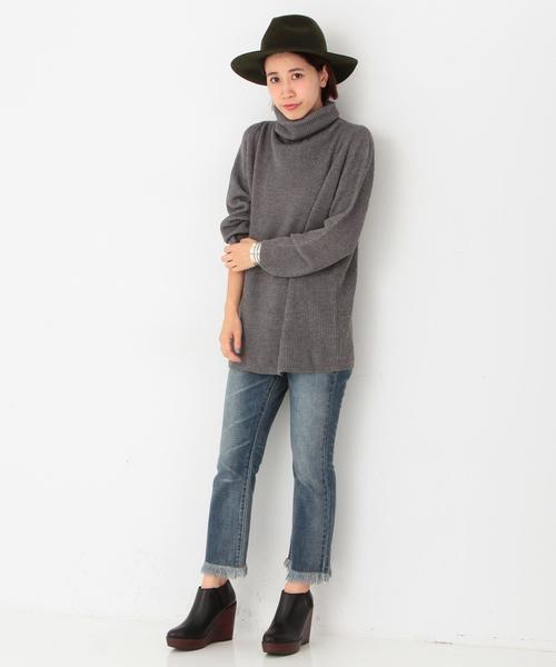 Another Edition(アナザーエディション)の「サイドゴアウウェッジブーティー/ AE SideGOA WDG BTE110◆(ブーティ・レディース・ネイビー/ブラック・LARGE/SMALL/MEDIUM)」の12枚目の写真