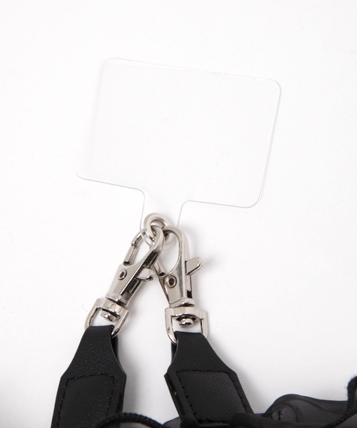 GLOBAL WORK（グローバルワーク）の「フワフワスマホショルダー/115630（スマホグッズ・レディース・ブラック/グレー/ベージュ・ONE SIZE）」の7枚目の写真