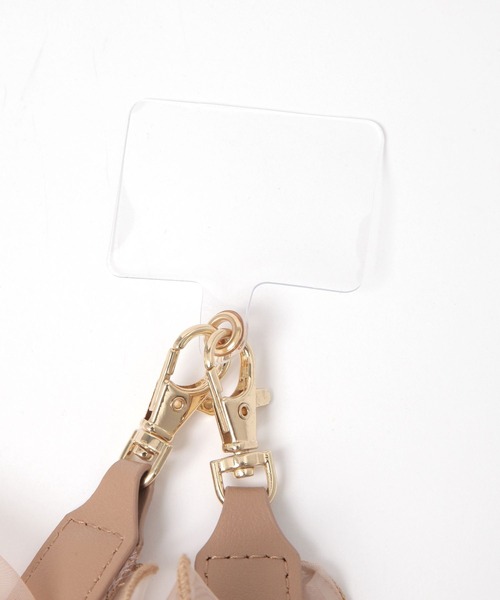 GLOBAL WORK（グローバルワーク）の「フワフワスマホショルダー/115630（スマホグッズ・レディース・ブラック/グレー/ベージュ・ONE SIZE）」の12枚目の写真