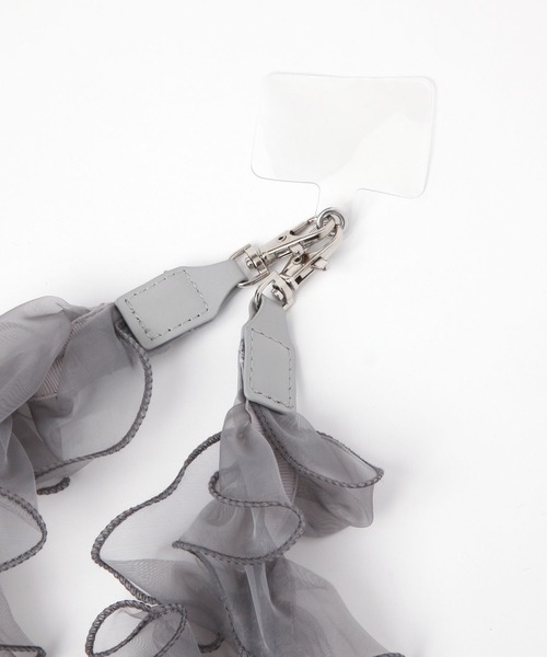 GLOBAL WORK（グローバルワーク）の「フワフワスマホショルダー/115630（スマホグッズ・レディース・ブラック/グレー/ベージュ・ONE SIZE）」の10枚目の写真