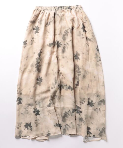 aimoha（アイモハ）の「墨絵感スカート（スカート・レディース・イエロー/グレー・MEDIUM/LARGE）」の3枚目の写真