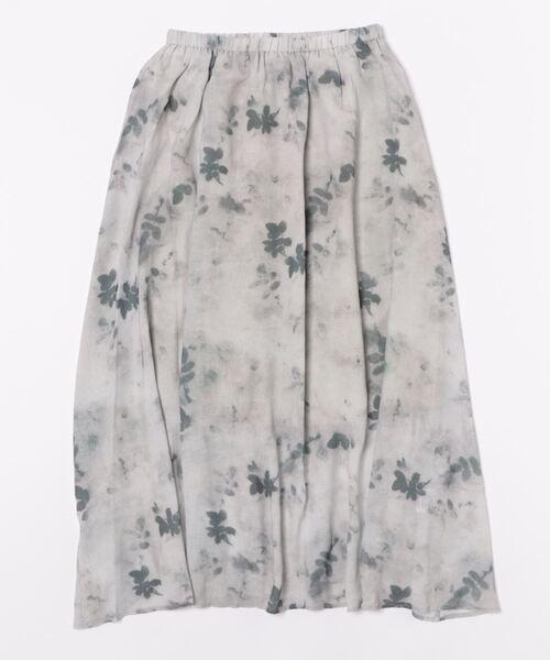 aimoha（アイモハ）の「墨絵感スカート（スカート・レディース・イエロー/グレー・MEDIUM/LARGE）」の20枚目の写真