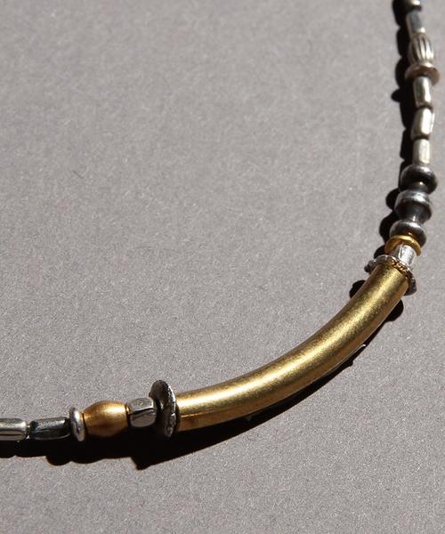 BEAUTY&YOUTH UNITED ARROWS（ビューティーアンドユースユナイテッドアローズ）の「BY ∴ メタル ビーズ ネックレス◆（ネックレス・メンズ・その他1/その他2・FREE）」の4枚目の写真