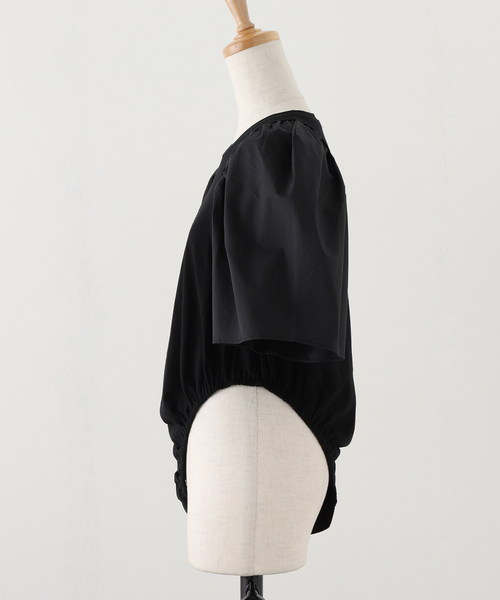IENA(イエナ)の「SELENAHELIOS/セレナヘリオス Layered Like Bodysuit ボディースーツ 24-1-1-2004(その他トップス・レディース・ホワイト/ブラック・FREE)」の12枚目の写真