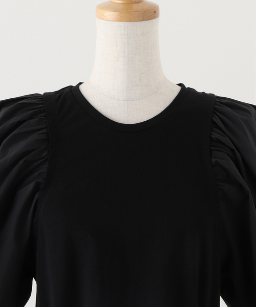 IENA(イエナ)の「SELENAHELIOS/セレナヘリオス Layered Like Bodysuit ボディースーツ 24-1-1-2004(その他トップス・レディース・ホワイト/ブラック・FREE)」の10枚目の写真