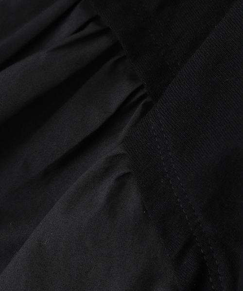 IENA(イエナ)の「SELENAHELIOS/セレナヘリオス Layered Like Bodysuit ボディースーツ 24-1-1-2004(その他トップス・レディース・ホワイト/ブラック・FREE)」の3枚目の写真
