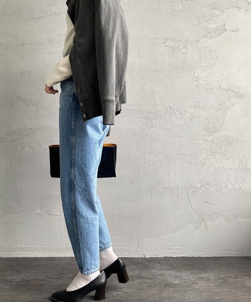 THE SHINZONE(ザ シンゾーン)の「デニムクロップドパンツ(デニムパンツ・レディース・ブルー・0)」の5枚目の写真