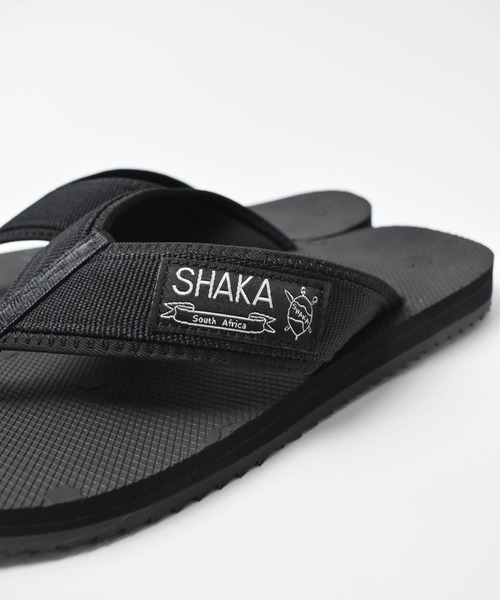 SHAKA(シャカ)の「【SHAKA/シャカ】CANCUN ビーサン カンクン(サンダル・レディース・ブラック・24.0cm/22.0cm)」の2枚目の写真