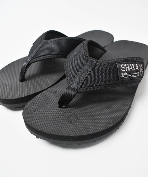 SHAKA(シャカ)の「【SHAKA/シャカ】CANCUN ビーサン カンクン(サンダル・レディース・ブラック・24.0cm/22.0cm)」の4枚目の写真