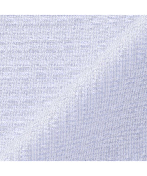 TOKYO SHIRTS(トウキョウシャツ)の「超形態安定ノーアイロン レギュラー 半袖ビジネスワイシャツ(ビジネスシャツ・レディース・サックスブルー・M/XL/LL/L/S)」の5枚目の写真