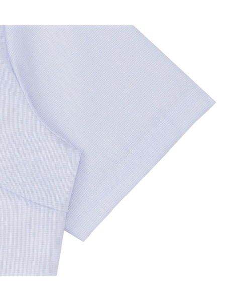 TOKYO SHIRTS(トウキョウシャツ)の「超形態安定ノーアイロン レギュラー 半袖ビジネスワイシャツ(ビジネスシャツ・レディース・サックスブルー・M/XL/LL/L/S)」の4枚目の写真