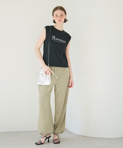 coca（coca）（コカ）の「きれいめパラシュートパンツ（カーゴパンツ・レディース・ネイビー/カーキ・M/L）」の8枚目の写真