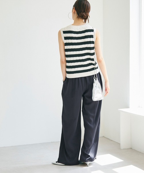 coca（coca）（コカ）の「きれいめパラシュートパンツ（カーゴパンツ・レディース・ネイビー/カーキ・M/L）」の7枚目の写真