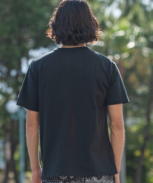 JEMORGAN（ジェーイーモーガン）の「『JEMORGAN LONG JOHNS/ジェーイーモーガンロングジョーンズ』天竺ヘンリーネック半袖T【+】（Tシャツ/カットソー・メンズ・カーキ/ネイビー/ブラック/ホワイト・L/M）」の11枚目の写真