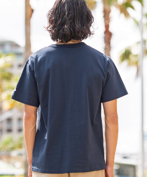 JEMORGAN（ジェーイーモーガン）の「『JEMORGAN LONG JOHNS/ジェーイーモーガンロングジョーンズ』天竺ヘンリーネック半袖T【+】（Tシャツ/カットソー・メンズ・カーキ/ネイビー/ブラック/ホワイト・L/M）」の19枚目の写真