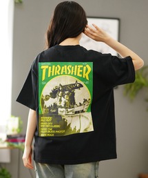 THRASHER/スラッシャー×Manhattan Portage/マンハッタンポーテージ コラボTシャツ オーバーサイズ MP-M584