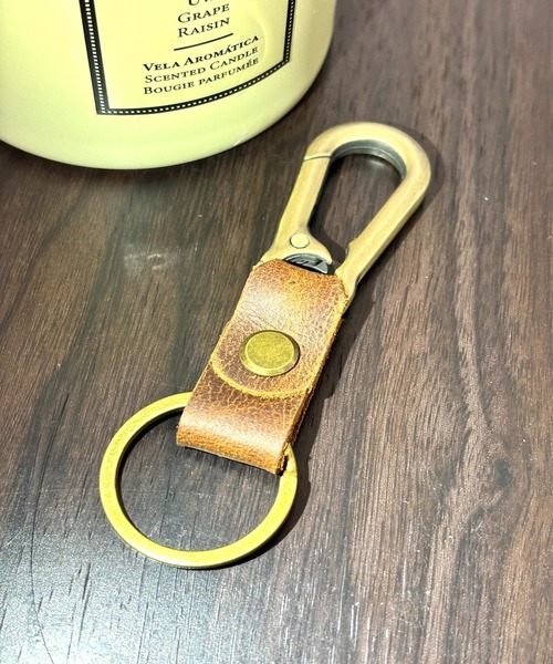 1004ST】カラビナ キーリング(MA)（キーホルダー）｜VIBGYOR