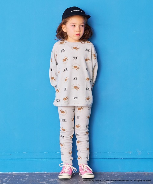 MARKEY'S（マーキーズ）の「【E.T.】別注ワッフルロンT（Tシャツ/カットソー・キッズ・グレー・100/90/80/130/120/110/95）」の9枚目の写真