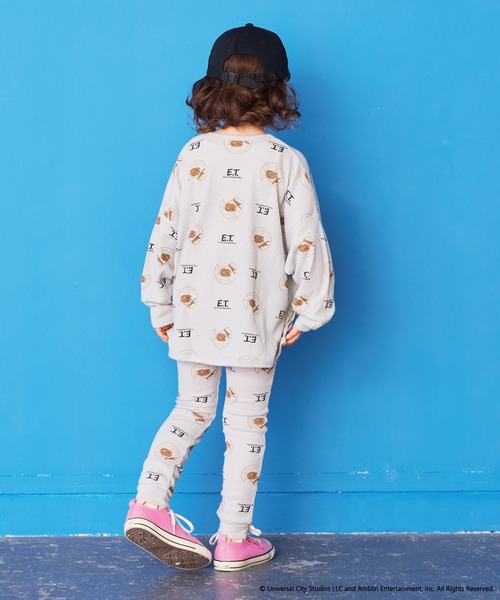 MARKEY'S（マーキーズ）の「【E.T.】別注ワッフルロンT（Tシャツ/カットソー・キッズ・グレー・100/90/80/130/120/110/95）」の11枚目の写真