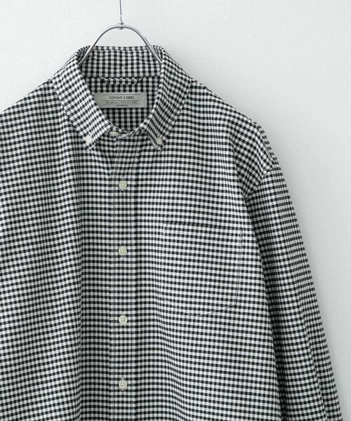 URBAN RESEARCH Sonny Label（アーバンリサーチサニーレーベル）の「『XSサイズ/WEB限定』抗菌オックスボタンダウン長袖シャツ（シャツ/ブラウス・メンズ・ホワイト系その他/ホワイト/ネイビー/ブルー系その他/ライトブルー/ブラック系その他・SMALL/X-SMALL/X-LARGE/LARGE/MEDIUM）」の4枚目の写真