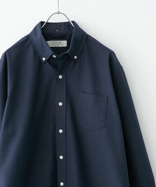 URBAN RESEARCH Sonny Label（アーバンリサーチサニーレーベル）の「『XSサイズ/WEB限定』抗菌オックスボタンダウン長袖シャツ（シャツ/ブラウス・メンズ・ホワイト系その他/ホワイト/ネイビー/ブルー系その他/ライトブルー/ブラック系その他・SMALL/X-SMALL/X-LARGE/LARGE/MEDIUM）」の6枚目の写真
