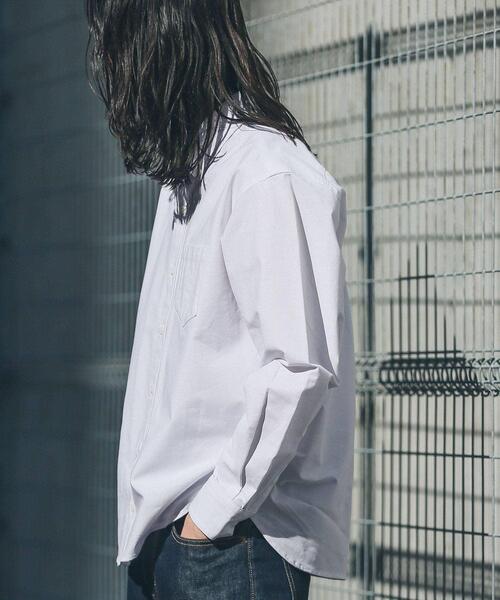URBAN RESEARCH Sonny Label（アーバンリサーチサニーレーベル）の「『XSサイズ/WEB限定』抗菌オックスボタンダウン長袖シャツ（シャツ/ブラウス・メンズ・ホワイト系その他/ホワイト/ネイビー/ブルー系その他/ライトブルー/ブラック系その他・SMALL/X-SMALL/X-LARGE/LARGE/MEDIUM）」の8枚目の写真