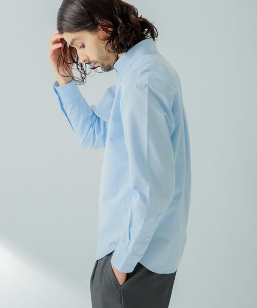 URBAN RESEARCH Sonny Label（アーバンリサーチサニーレーベル）の「『XSサイズ/WEB限定』抗菌オックスボタンダウン長袖シャツ（シャツ/ブラウス・メンズ・ホワイト系その他/ホワイト/ネイビー/ブルー系その他/ライトブルー/ブラック系その他・SMALL/X-SMALL/X-LARGE/LARGE/MEDIUM）」の15枚目の写真