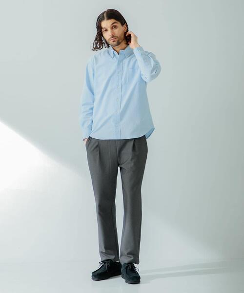 URBAN RESEARCH Sonny Label（アーバンリサーチサニーレーベル）の「『XSサイズ/WEB限定』抗菌オックスボタンダウン長袖シャツ（シャツ/ブラウス・メンズ・ホワイト系その他/ホワイト/ネイビー/ブルー系その他/ライトブルー/ブラック系その他・SMALL/X-SMALL/X-LARGE/LARGE/MEDIUM）」の17枚目の写真
